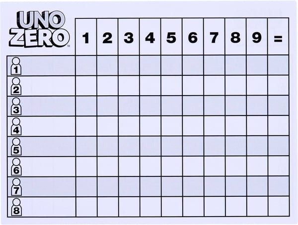 Uno Zero Kortspel