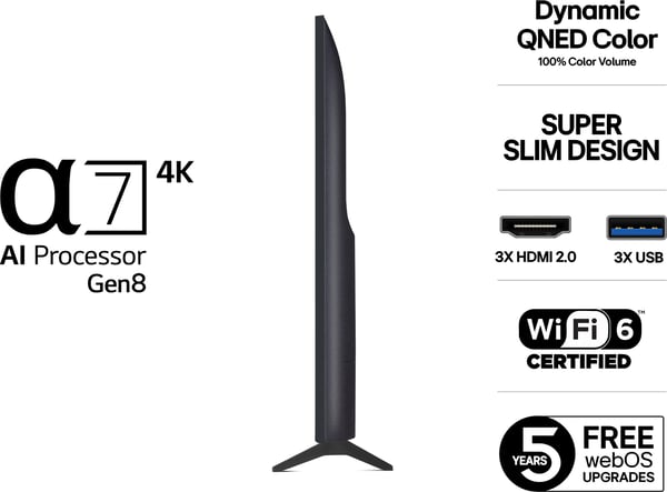 LG 43'' QNED 70 – 4K TV (2025)