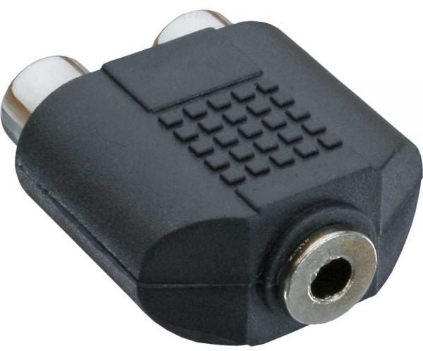 InLine 2 x RCA hona - 3,5 mm hona -adapter