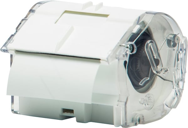 Brother CZ1005 -etikettireunus, 50 mm x 5 m, vit