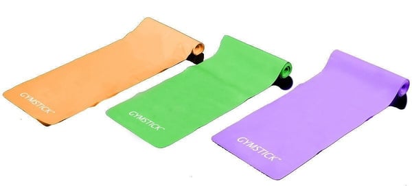 Gymstick Exercise Bands - motståndsband, 3 st