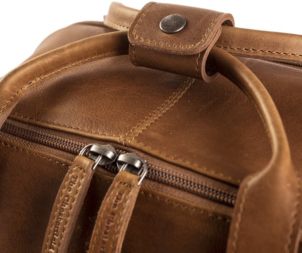 The Chesterfield Brand Belford -rygsæk til 14" bærbar computer, cognac