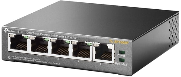 TP-LINK TL-SF1005P - 5-portars switch