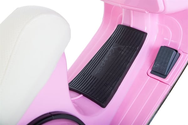Vespa PX150 12V -elektrisk knallert, lyserød