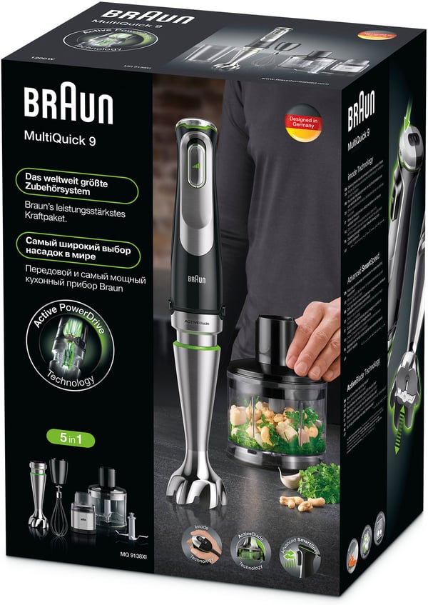 Braun MQ9138XI Multiquick 9 - stavblender