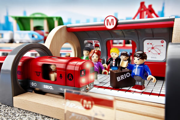 BRIO World 33513 - Metro -togset