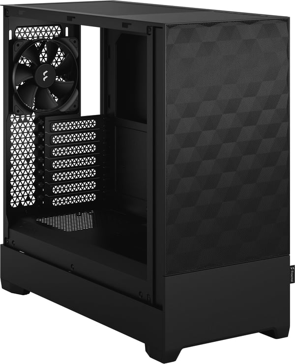 Fractal Design Pop Air Sort TG Klar Tint ATX-kabinet med vindue, sort