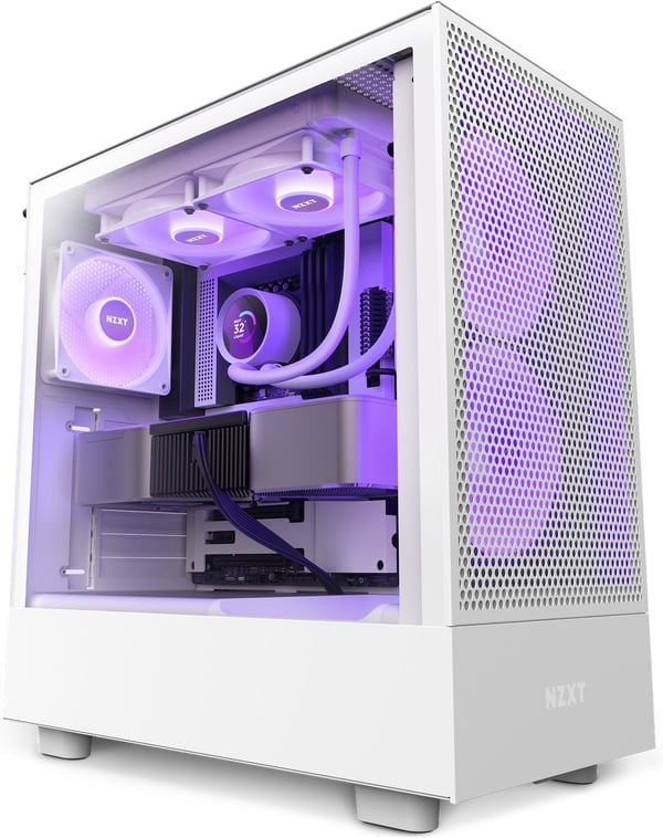 NZXT Kraken 240 RGB -vandkølesystem, hvid