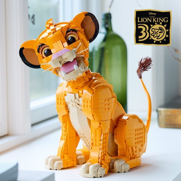 LEGO Disney Unge lejonkungen Simba Byggset 43247