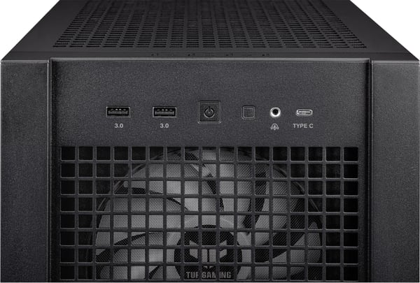 Asus TUF Gaming GT302 TG ARGB ATX-kabinet med vindue, sort