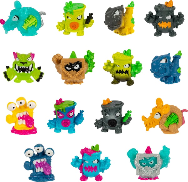 MrBeast Lab Swarms Mega Lab - 12 figurer, assorteret