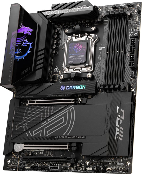 MSI MPG X870E CARBON WIFI AM5 ATX bundkort