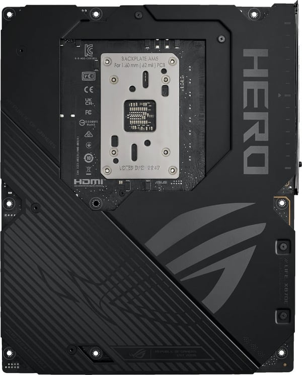 ASUS ROG CROSSHAIR X870E HERO ATX - hovedkort