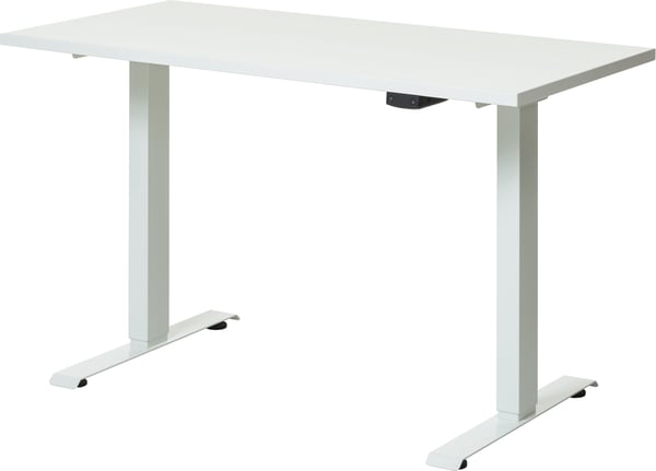 Elfen Ergodesk Modest II - elbordets ram, vit