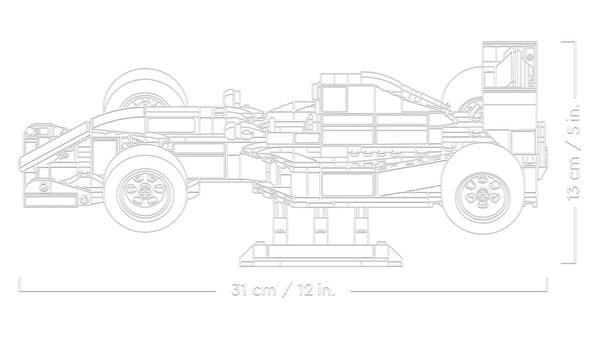LEGO Icons 10353 – Williams Racing FW14B og Nigel Mansell