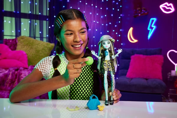 Monster High Scareadise Frankie Stein dukke