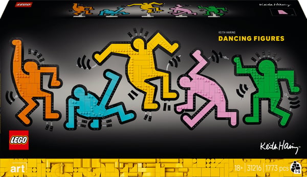 LEGO ART 31216 Keith Haring – Dansande figurer