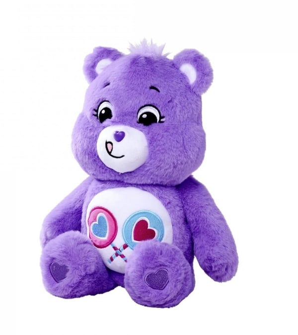 Care Bears Share Bear, Rejälbjörn gosedjur, 35 cm
