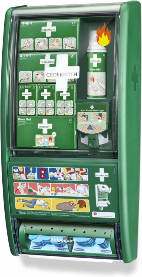 Cederroth Pro -första hjälpen-station