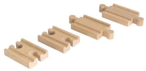 BRIO 33393 - Skinner, minipakke, 4 stk lige