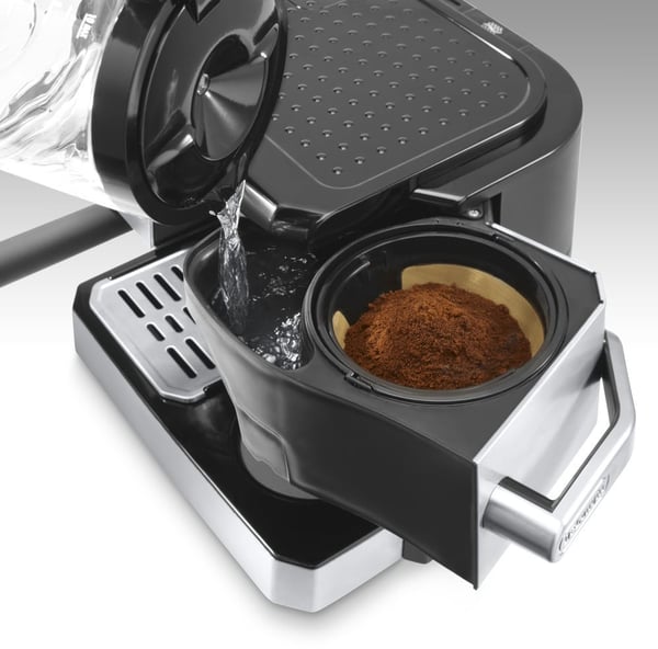 DeLonghi BCO421.S - kombineret kaffemaskine