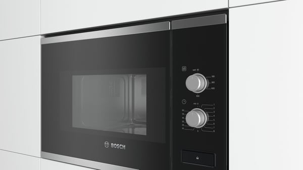 Bosch BFL520MS0 Serie 4 -mikrovågsugn, stål