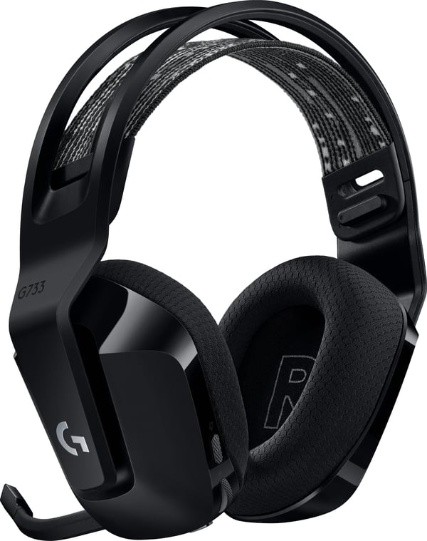 Logitech G733 Lightspeed trådløse gaming headset, sort