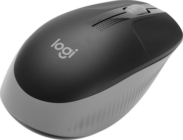 Logitech M190 -trådlös mus, svart/grå