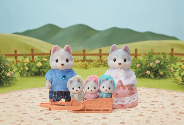 Sylvanian Families Huskyfamilie