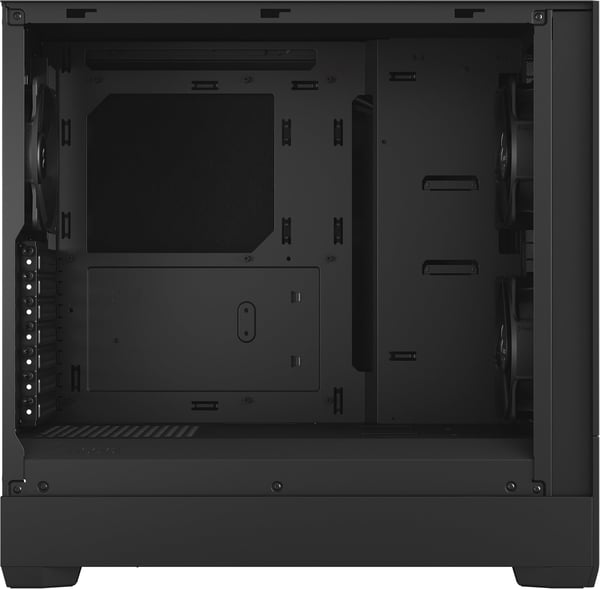 Fractal Design Pop Silent Black TG Clear ATX-kabinet med vindue, sort