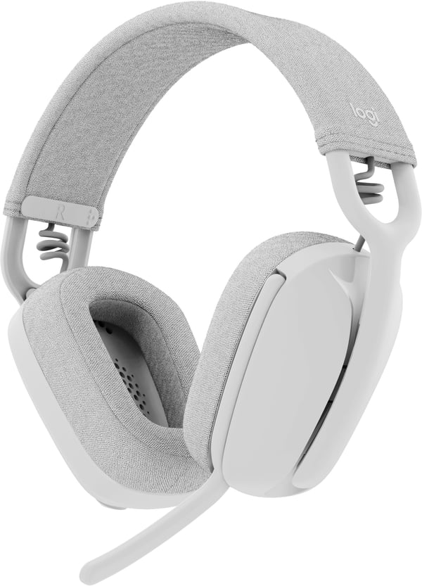 Logitech Zone Vibe 100 trådløse hovedtelefoner, hvid
