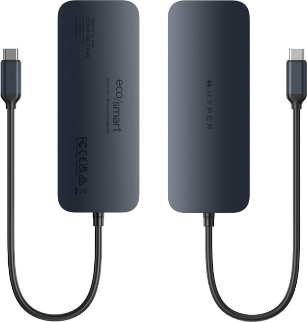 HyperDrive Next 10 Port USB-C Hub -adapter, blå