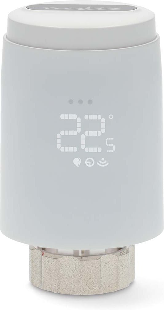 Nedis SmartLife ZBHTR20WT - smart termostat för radiator, ZigBee Nedis SmartLife ZBHTR20WT - smart termostat för radiator, ZigBee