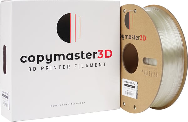 Copymaster3D PLA-filament til 3D-printere, 1,75 mm, transparent