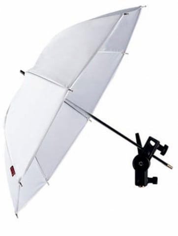 Falcon Eyes UR-48T gennemskinnelig hvid paraply