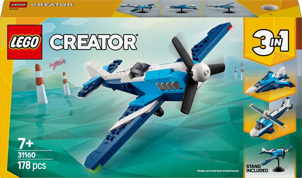 LEGO Creator 31160 – Luftfartyg: Racingflygplan