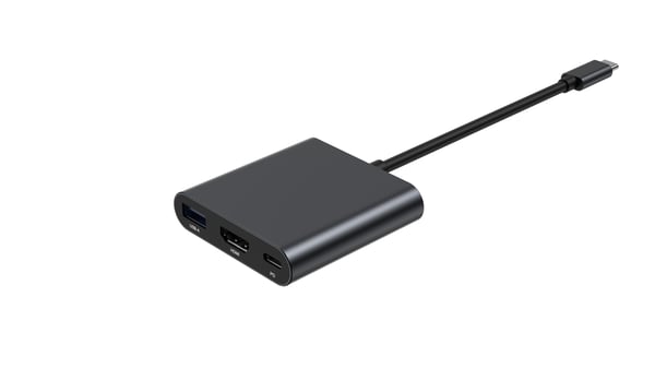 Fuj:tech 3-i-1 USB-C-hubb 100 W PD