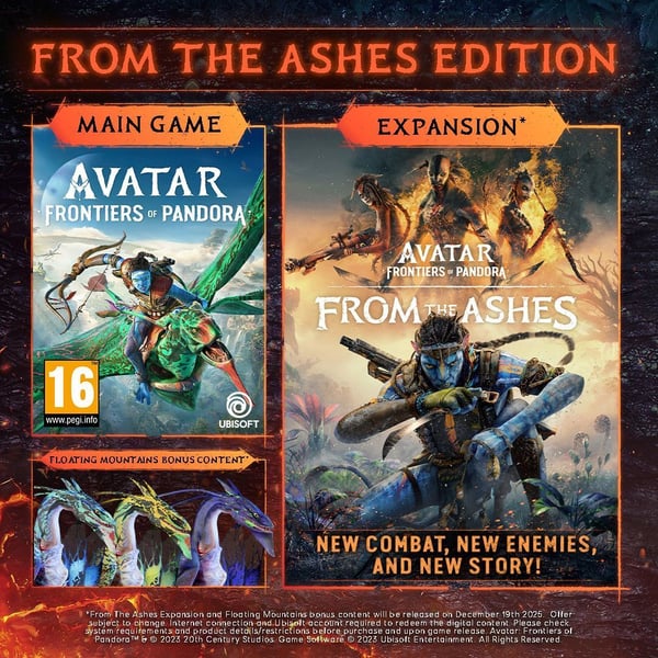 Avatar Frontiers of Pandora - Från Askan Utgåvan (PS5)