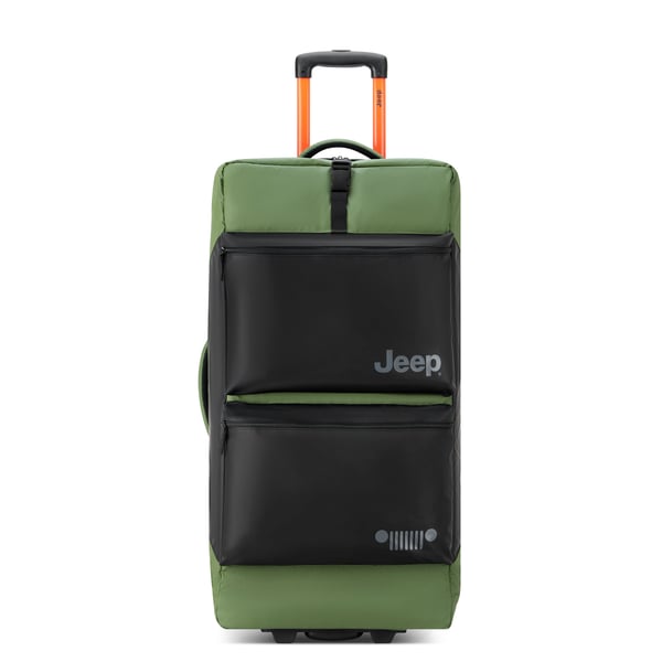 Delsey Jeep JS006B Trolley Duffle resväska, 82 cm, grön