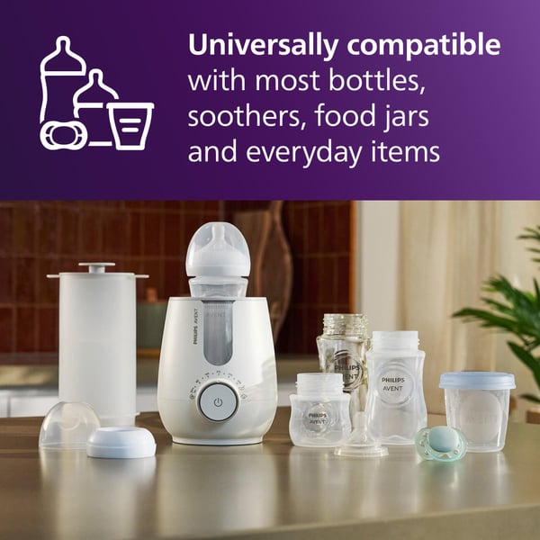 Philips Avent 2-i-1 värmare och steriliserare Premium värmare och steriliseringsapparat
