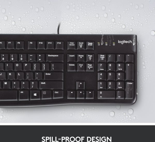 Logitech MK120 -tastatur og mus