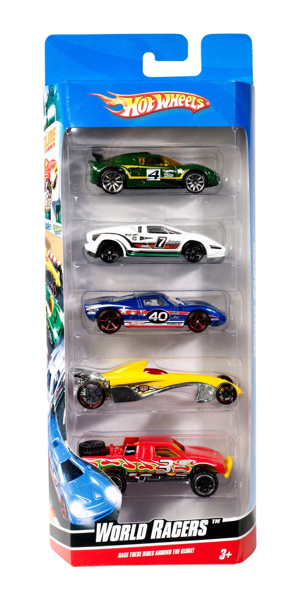 Hot Wheels -pyöröauto, 5 st