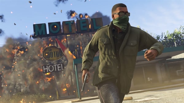 Grand Theft Auto V - Premium Online Edition-spel, PS4