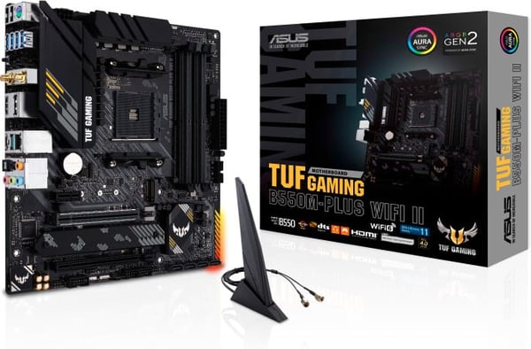 Asus TUF GAMING B550M-PLUS WIFI II AM4 microATX-moderkort