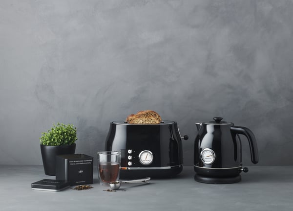 Witt Premium Retro WPRT -brödrost, svart