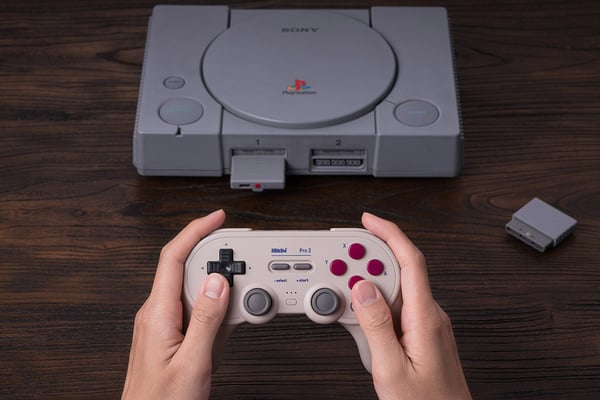 8BitDo Retro Modtager PlayStation / PlayStation 2