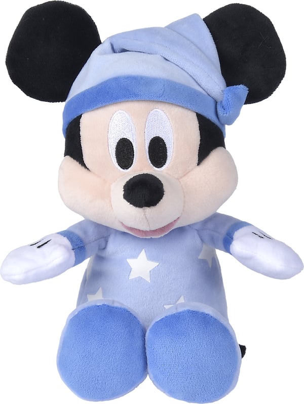 Disney Sov Gott Musse Pigg - mörkläggande mjukdjur, 25 cm