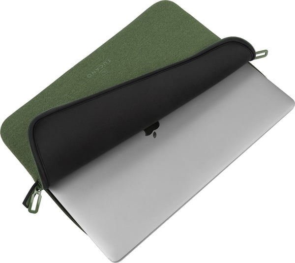 Tucano Mélange Second Skin -beskyttelsestaske til 15,6" bærbar computer, grøn