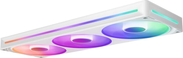 NZXT F360 RGB CORE-blæser, 3 * 120 mm, hvid