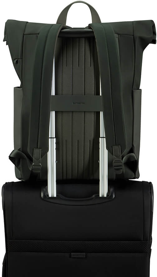Samsonite 4Pack Rolltop 15,6" rygsæk, skovgrøn